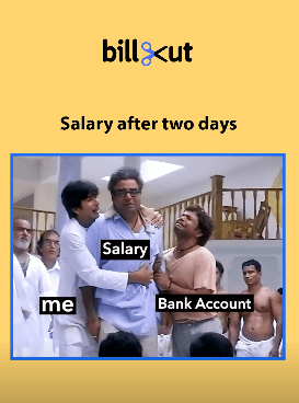 BillCut social media meme creative
