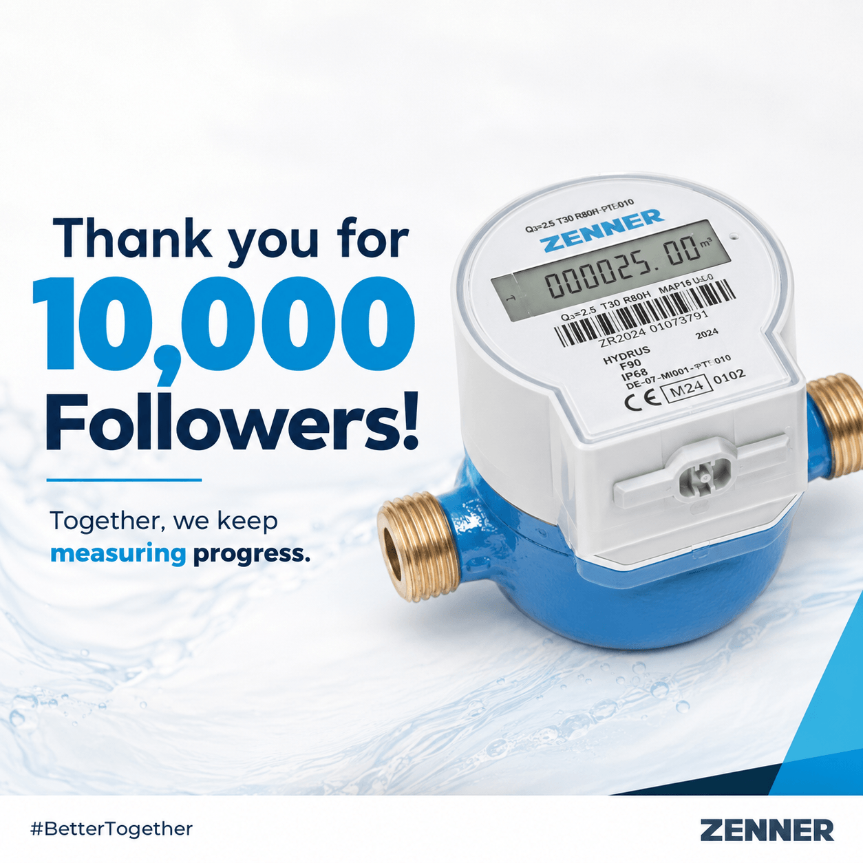 ZENNER India 10,000 follower milestone